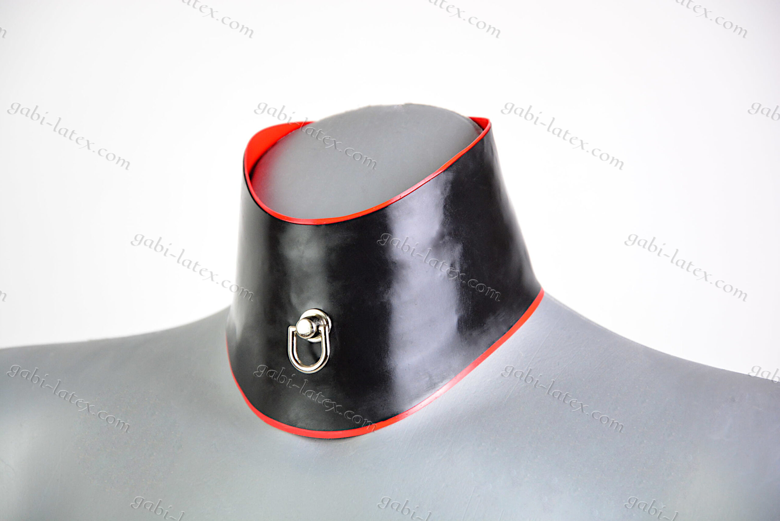 Latex collar handmade from natural rubber