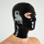 Latex Bondage Mask handmade from natural rubber