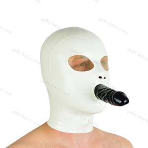 Latex Clinic BDSM play mask with anatomical element
