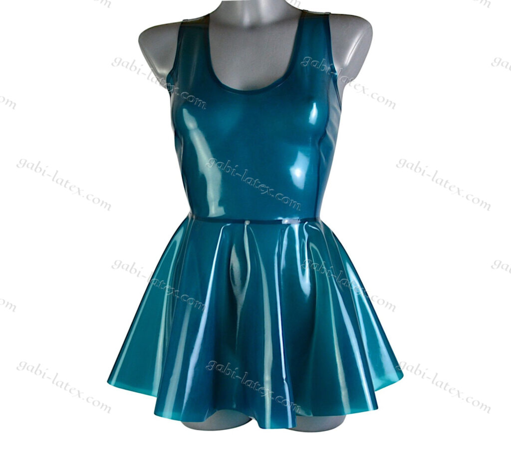SEXY FLAREX LATEX DRESS