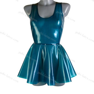 SEXY FLAREX LATEX DRESS